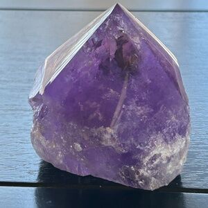 Deep Purple Project Amethyst Crystal Pointed Tower, Small, NWOT